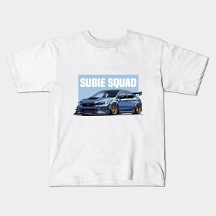 Impreza WRX Car Art - Subaru STI Widebody Modified JDM Car Kids T-Shirt